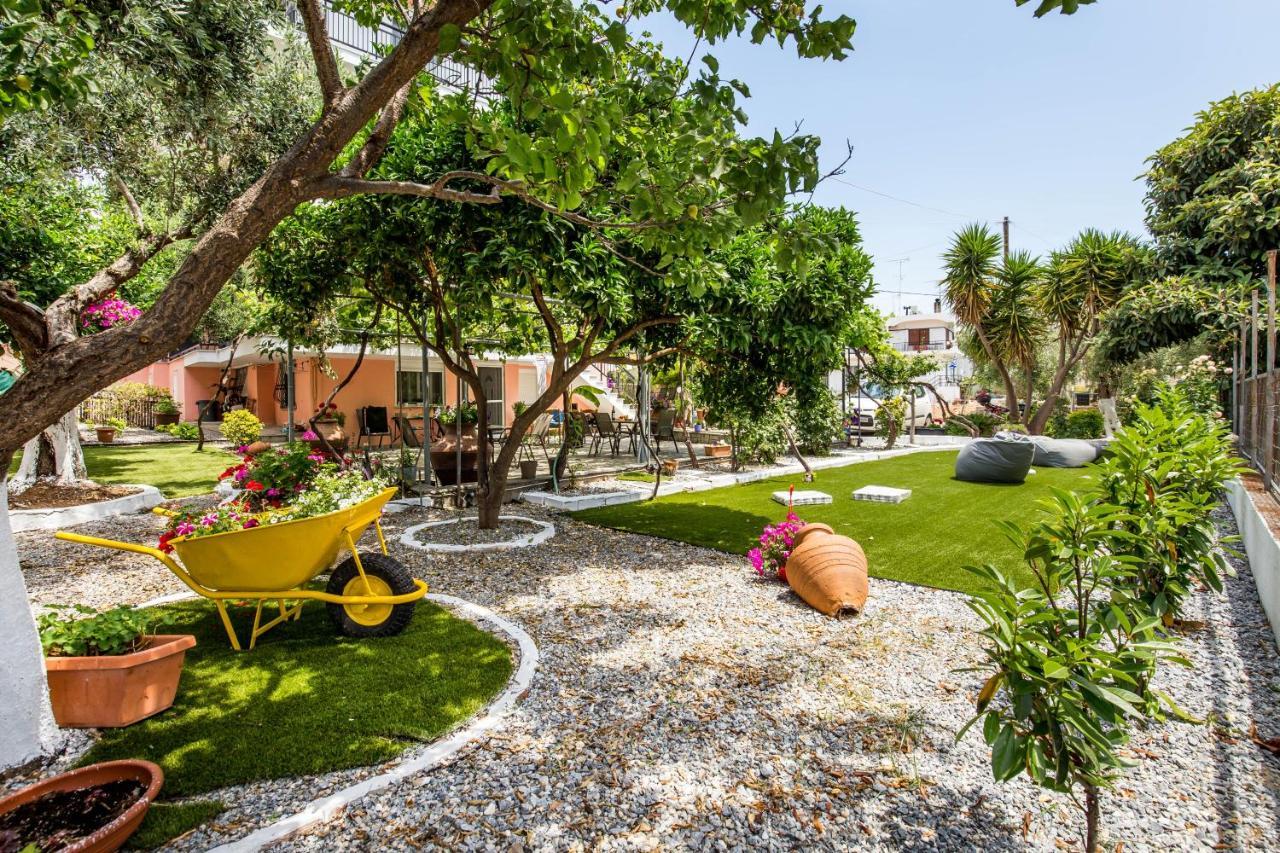 Ianos Apartments Potos Dış mekan fotoğraf