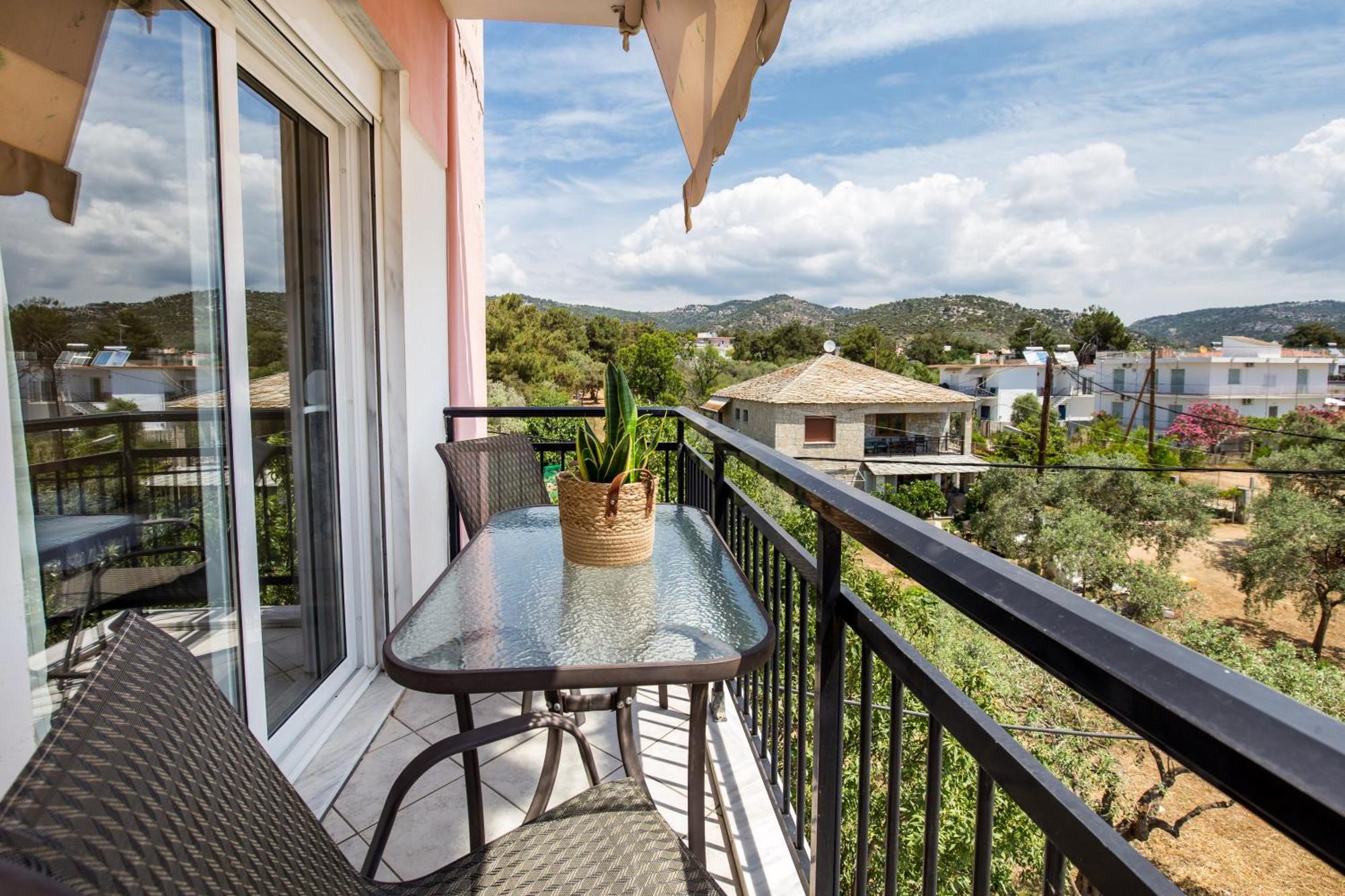 Ianos Apartments Potos Dış mekan fotoğraf